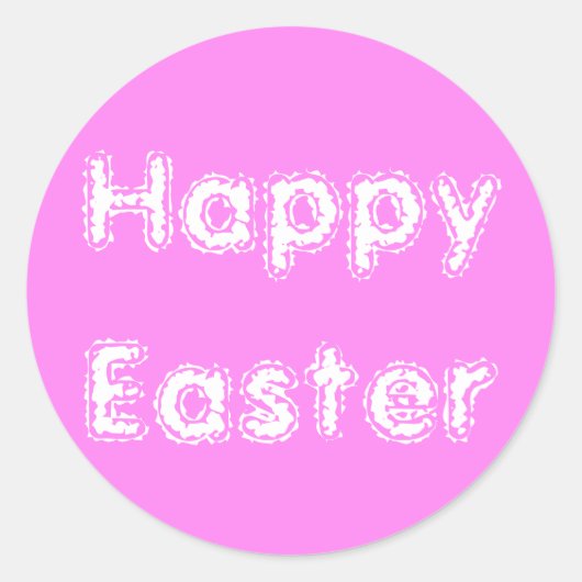 Sticker pour violet gelé de Pâques par Janz (Devant)