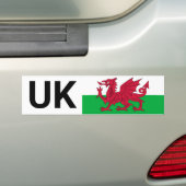Sticker pour voiture UK & Pays de Galles Voyage à (En voiture)