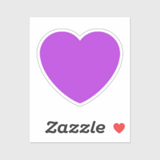 Sticker pourpre