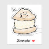 Sticker Pousse de crème (Feuille)