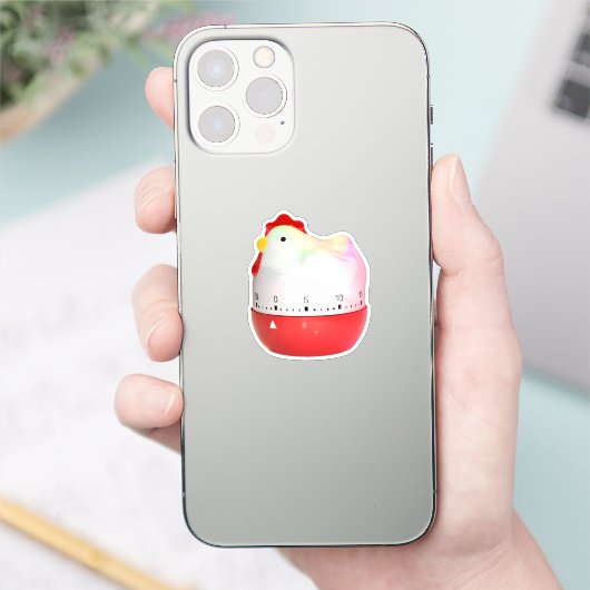 Sticker Poussette rétro (Téléphone)