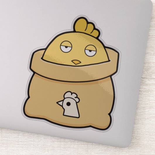 Sticker Poussette, sac complet (Détail)