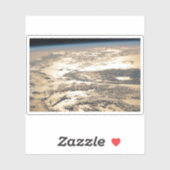 Sticker Poutres De Soleil Au Large De L'Océan Atlantique (Feuille)