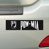 Sticker POW MIA (En voiture)