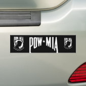 Sticker POW MIA (En voiture)