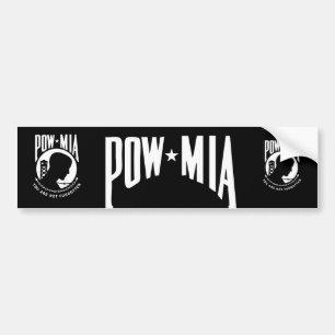 Sticker POW MIA