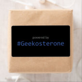 Sticker - Powered by #Geekosterone (En situation)