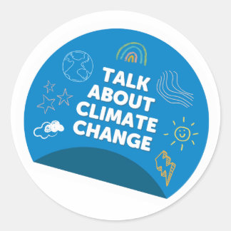 Sticker - Praat over het klimaat