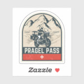 Sticker Pragel Pass VTT suisse (Feuille)