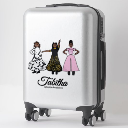 Sticker Praise Dancer Trio #1 (Sur valise)