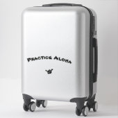 Sticker Pratique Aloha (Sur valise)