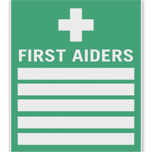 Sticker Premier Aider (Devant)