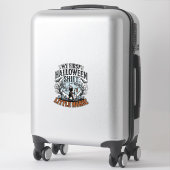 Sticker Premier costume de nourrisson de lune effrayant de (Sur valise)