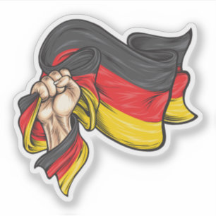 Sticker Premier drapeau national de l'Allemagne T-shirt
