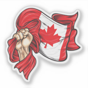 Sticker Premier drapeau national du Canada T-shirt