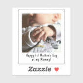 Sticker Première fête des mères Snapshot Style Photo Keeps (Feuille)