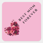 Sticker Premium - Meilleure maman pour toujours (Devant)