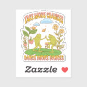 Sticker Prends Plus De Chances, Danse Plus De Danse (Feuille)