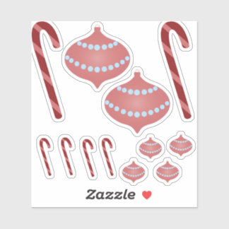 Sticker Preppy Christmas