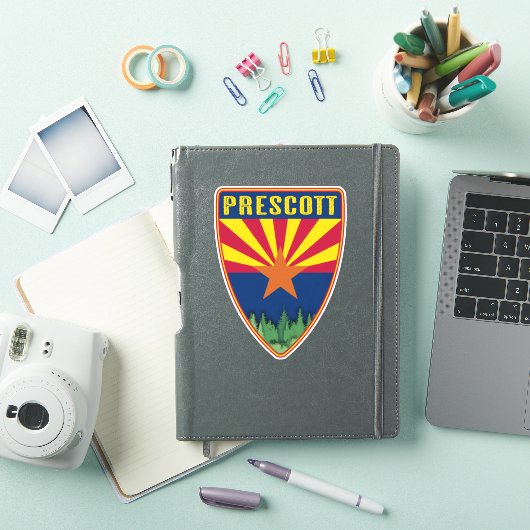 Sticker Prescott Arizona Shield (Couverture iPad)