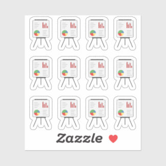 Sticker Présentation Rappel de travail pour les réunions d