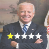 Sticker Président Joe Biden Approbation (Devant)