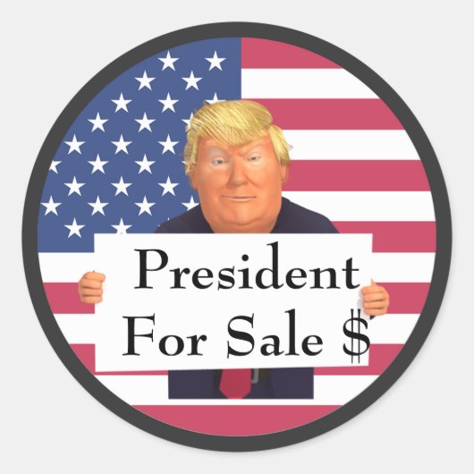 Sticker Président Pour Vente (Devant)