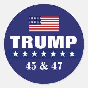 STICKER PRESIDENT TRUMP