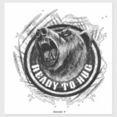 Sticker Prêt pour le HUG (Feuille)