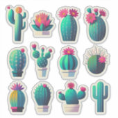 Sticker "Prickly & Pretty - Collection Cactus" (Devant)