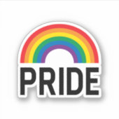 Sticker Pride Rainbow (Devant)