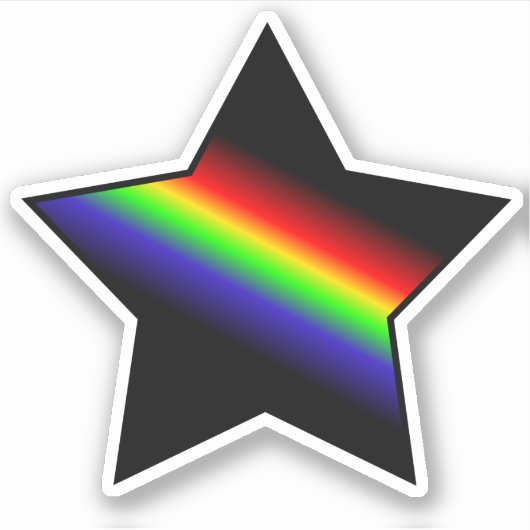 Sticker Pride Star (Devant)