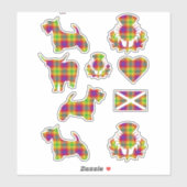 Sticker Pride Tartan (Feuille)