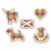 Sticker Pride Tartan (Devant)
