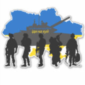 Sticker Priez avec l'Ukraine, Stop War T-Shirt Trucker Hat (Devant)