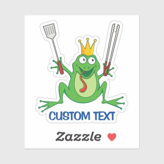 Sticker Prince BBQ (Feuille)