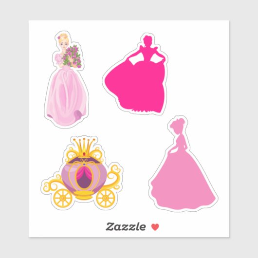 Sticker Princess (Feuille)