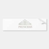 Sticker Princess Crown Bumper (Devant)