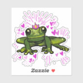 Sticker Princess Frog (Feuille)