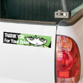 Sticker Princess Green Bumper (Sur camion)