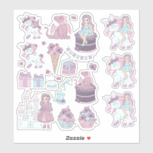 Sticker Princess Party
