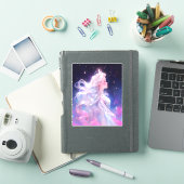 Sticker Princesse Anime Fille Fabriquée En Étoiles (Couverture iPad)