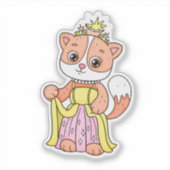 Sticker Princesse de chat (Devant)
