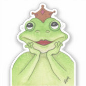 Sticker Princesse de la grenouille (Recto)