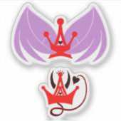 Sticker Princesse de l'Enfer (Devant)