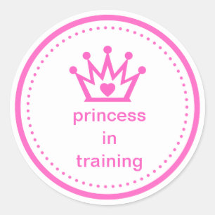 STICKER Princesse en formation