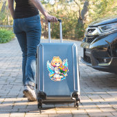 Sticker Princesse Fée Aux Fleurs (Valise Insitu)