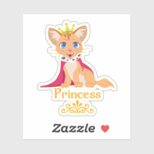 Sticker Princesse Kitten