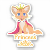 Sticker Princesse Kitten (Devant)
