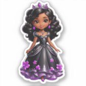 Sticker Princesse noire (Recto)